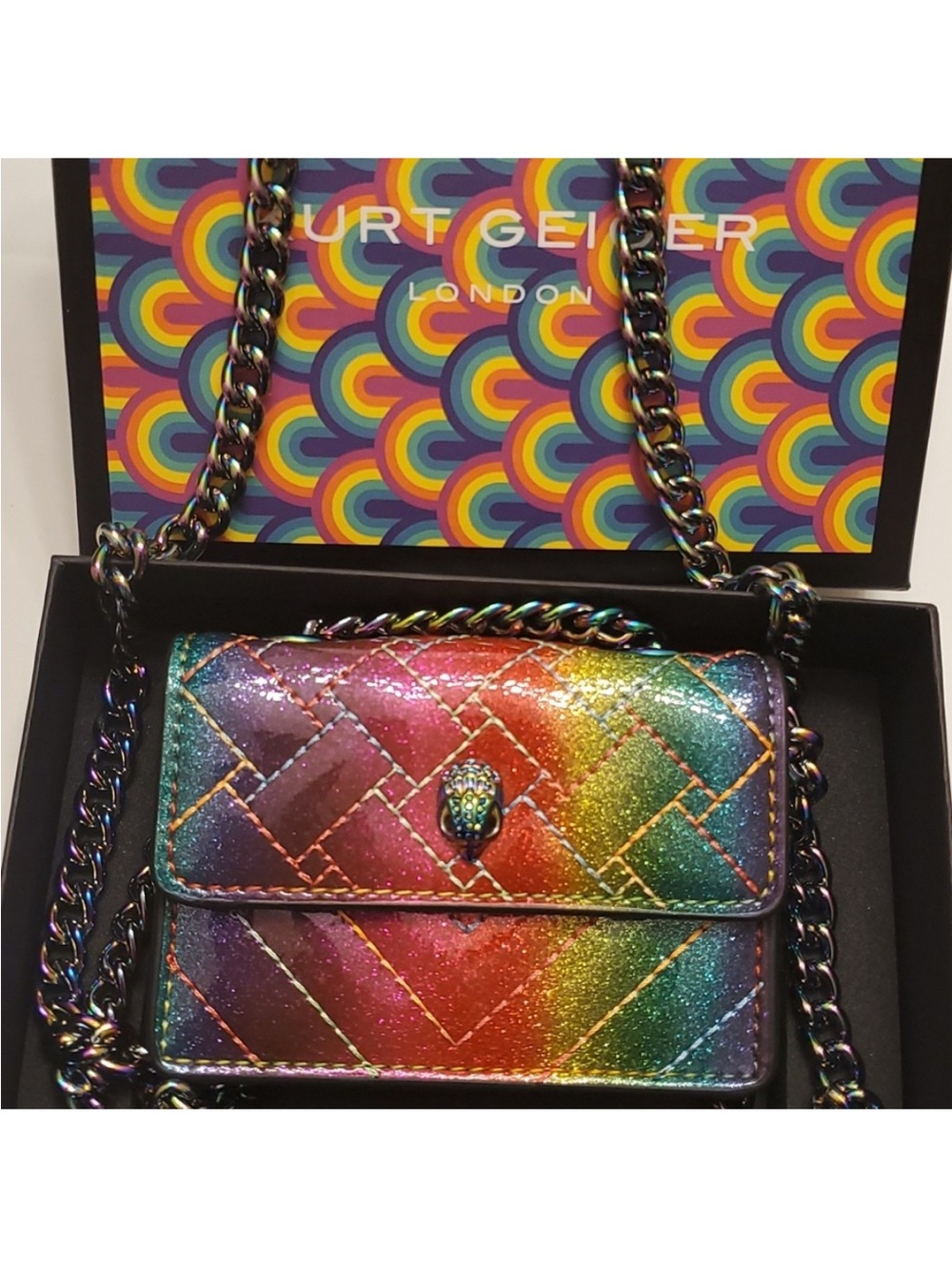 Kurt Geiger London Micro Kensington Crossbody - Picture 13 of 14